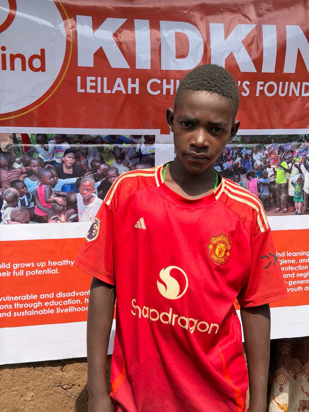 Child waiting for sponsor